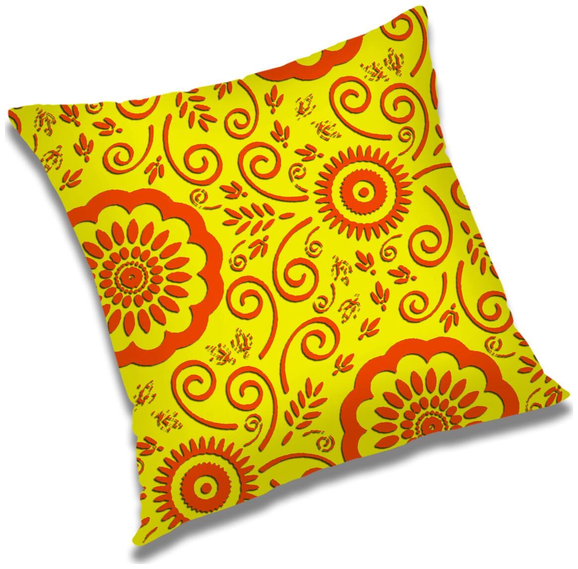

RADANYA Abstract Cushion Cover with Filler Set 18x18 inch