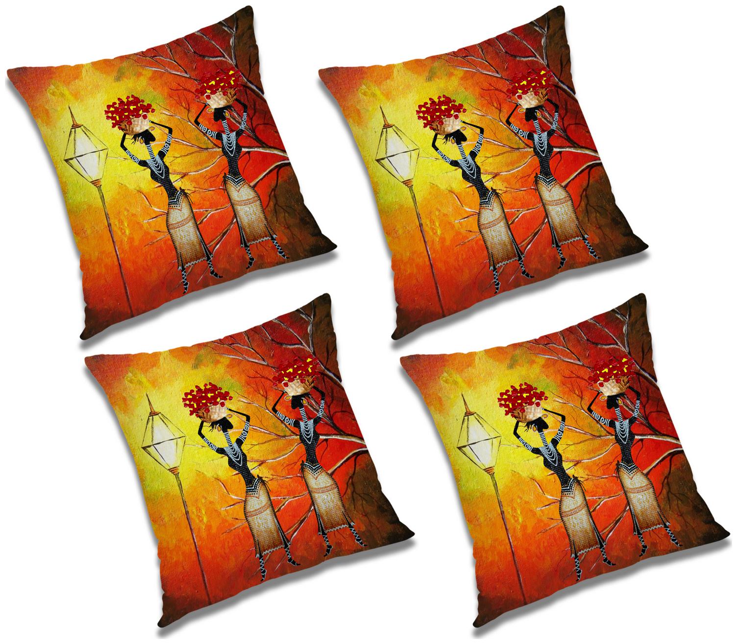 

RADANYA Abstract Cushion Cover (Set of 4) 24x24 inch
