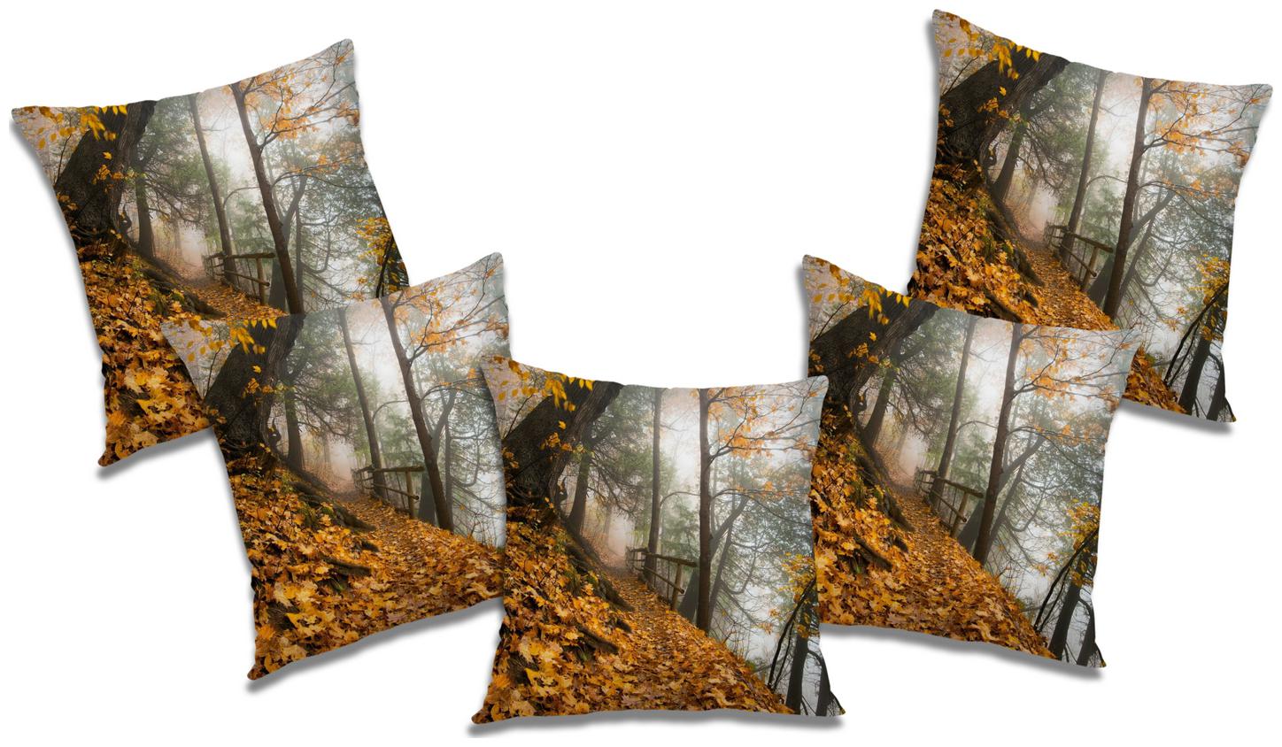 

RADANYA Abstract Cushion Cover with Filler (Set of 5) 20x20 inch