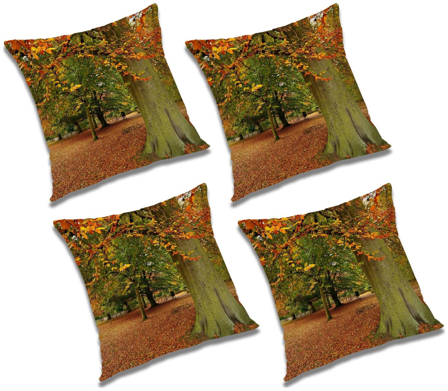 

RADANYA Abstract Cushion Cover with Filler (Set of 4) 24x24 inch