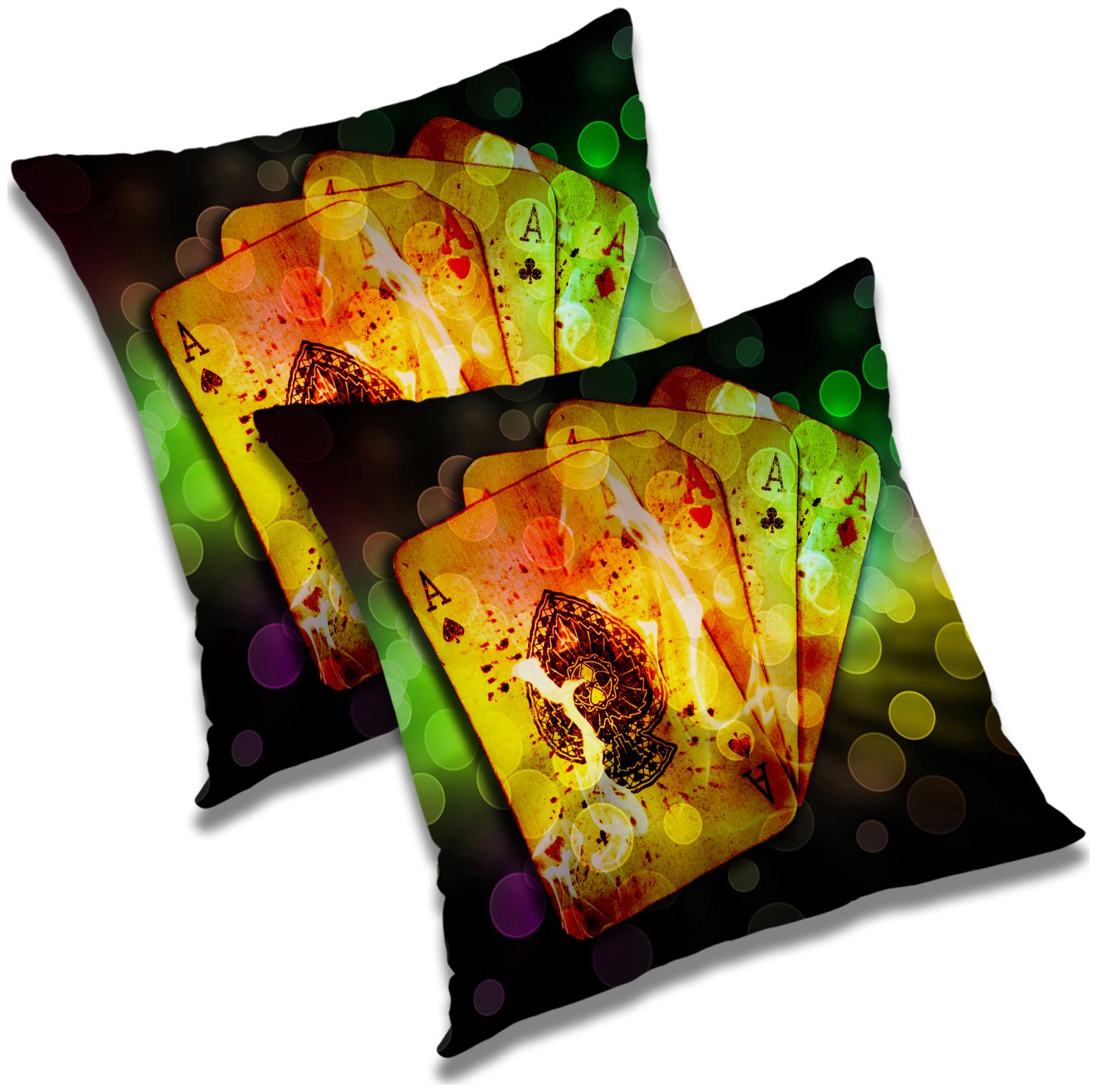 

RADANYA Abstract Cushion Cover with Filler Set 16x16 inch