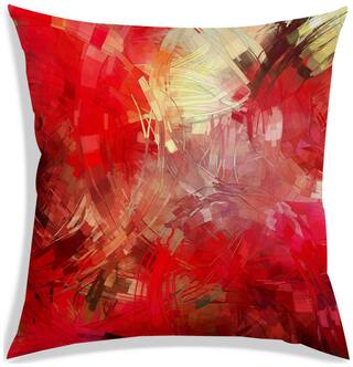 RADANYA Abstract Cushion Cover 12x12 inch