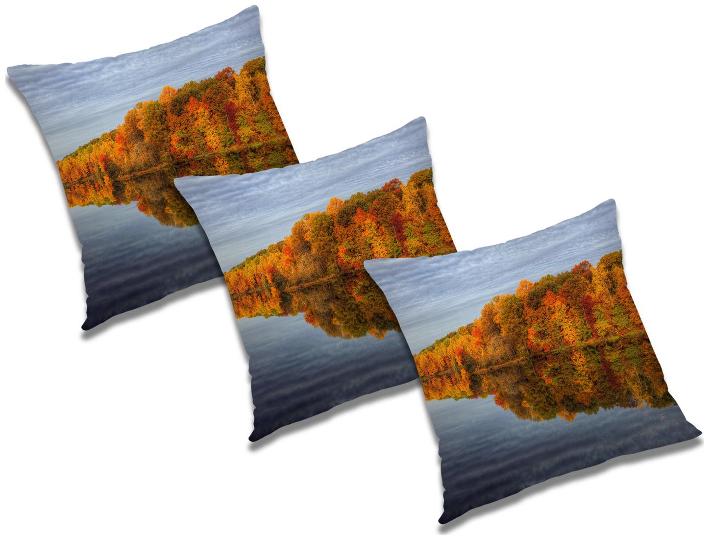 

RADANYA Abstract Cushion Cover with Filler (Set of 3) 16x16 inch