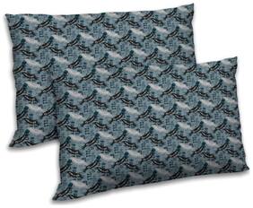 RADANYA Polyester Abstract Pillow Covers ( Pack of 2 , Green )