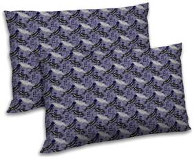 RADANYA Polyester Animal Pillow Covers ( Pack of 2 , Grey )