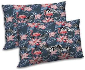 RADANYA Polyester Animal Pillow Covers ( Pack of 2 , Grey )