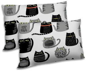 RADANYA Polyester Animal Pillow Covers ( Pack of 2 , White )