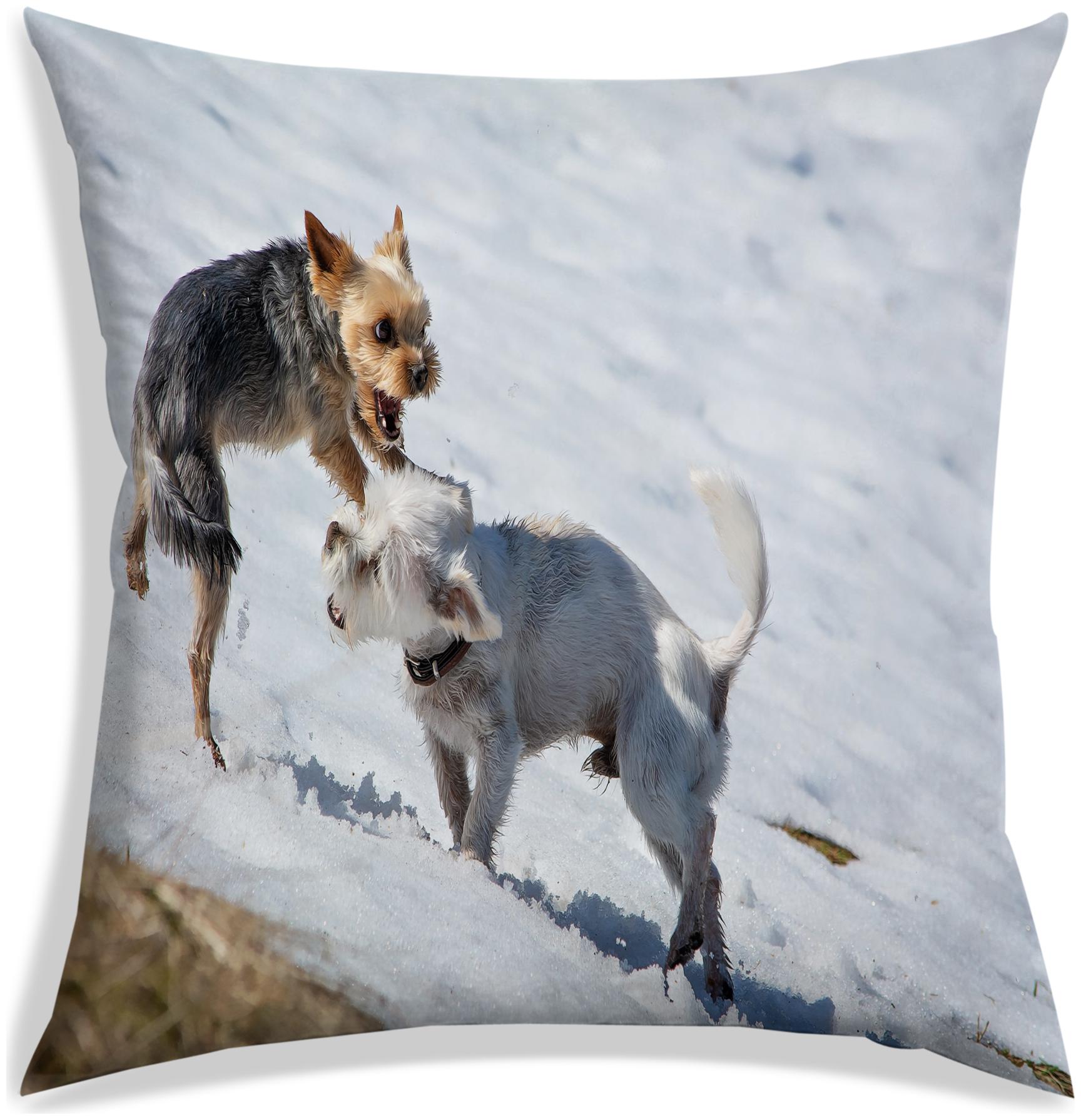 

RADANYA Animal Printing Pillowcase Sofa Room Cushion Cover Home White(24x24 inch)