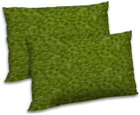 RADANYA Polyester Animal Pillow Covers ( Pack of 2 , Green )