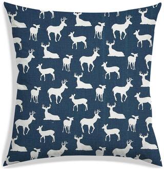 RADANYA Printed Polyester Grey Cushion Cover ( Extra large , Pack of 1 )