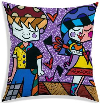 RADANYA Cartoon Cushion Cover 24x24 inch