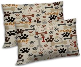 RADANYA Polyester Cartoon Pillow Covers ( Pack of 2 , Beige )