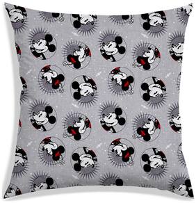 RADANYA Cartoon Polyester Grey Cushion Cover ( Large , Pack of 1 )