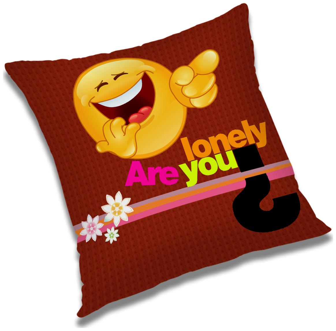

RADANYA Cartoon Cushion Cover with Filler Set 16x16 inch
