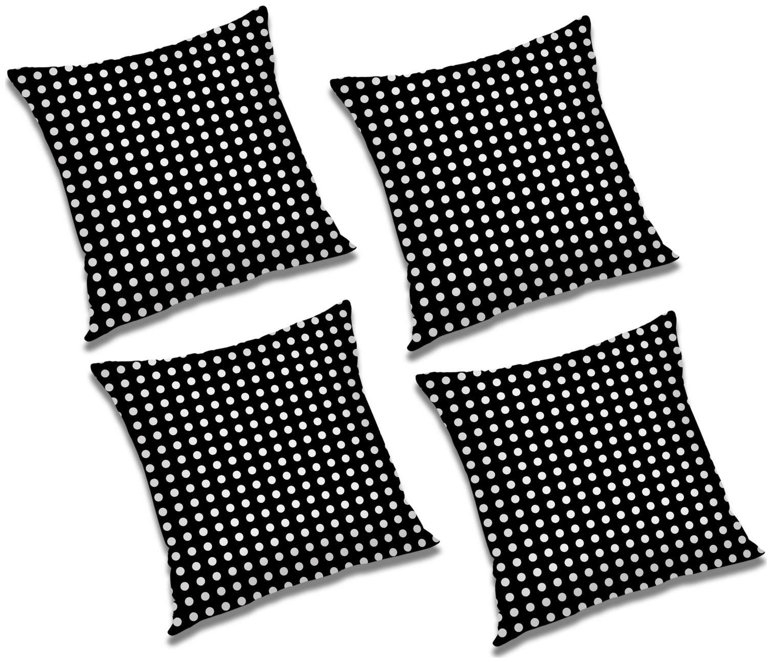 

RADANYA Checkered Cushion Cover with Filler (Set of 4) 20x20 inch