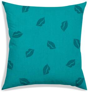 RADANYA Floral Polyester Beige Cushion Cover ( Large , Pack of 1 )