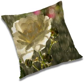 RADANYA Floral Cushion Cover 24x24 inch