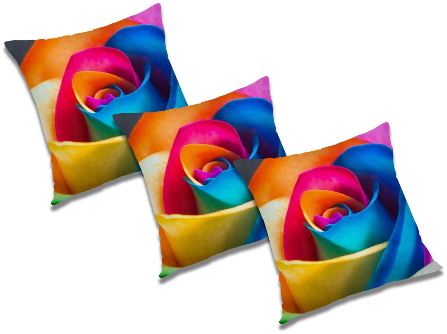 

RADANYA Floral Cushion Cover (Set of 3) 20x20 inch