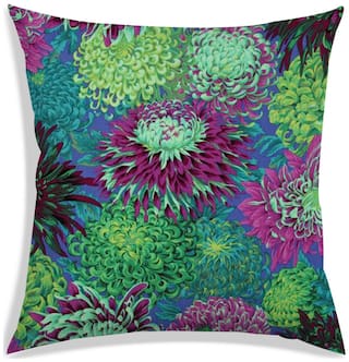 RADANYA Floral Cushion Cover 24x24 inch