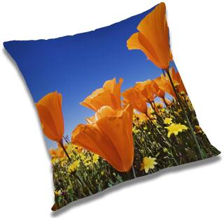 RADANYA Floral Cushion Cover 24x24 inch