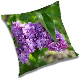 RADANYA Floral Cushion Cover 18x18 inch