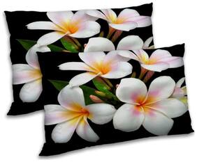 RADANYA Polyester Abstract Pillow Covers ( Pack of 2 , Black )