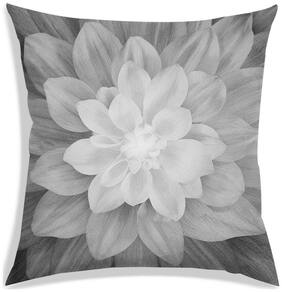 RADANYA Floral Polyester Grey Cushion Cover ( Small , Pack of 1 )