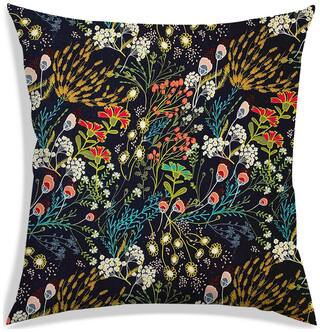 RADANYA Floral Cushion Cover 24x24 inch