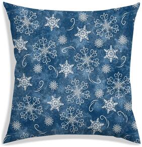 RADANYA Floral Polyester Grey Cushion Cover ( Regular , Pack of 1 )