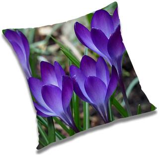 RADANYA Floral Cushion Cover 16x16 inch