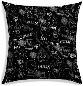 RADANYA Floral Polyester Beige Cushion Cover ( Large , Pack of 1 )