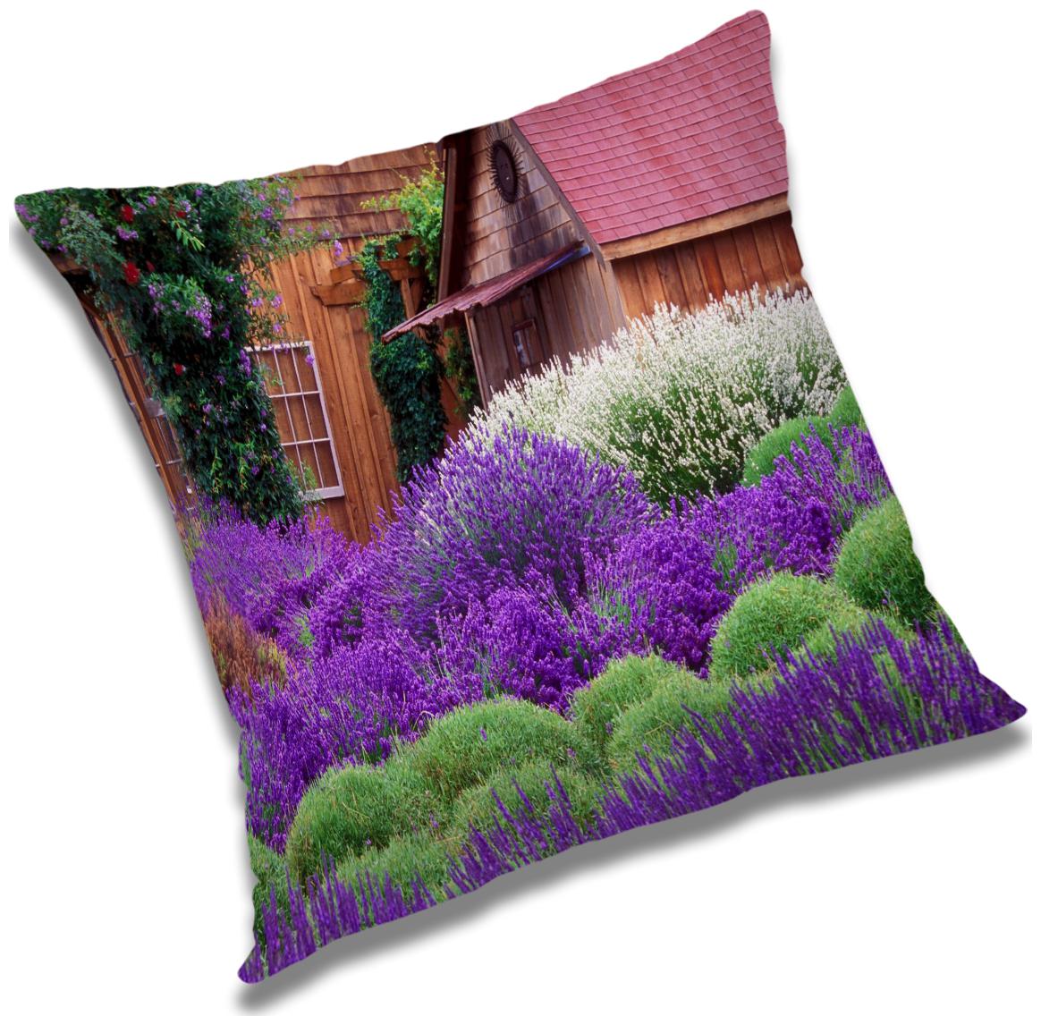 

RADANYA Floral Cushion Cover 16x16 inch