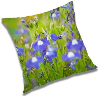 RADANYA Floral Cushion Cover 18x18 inch