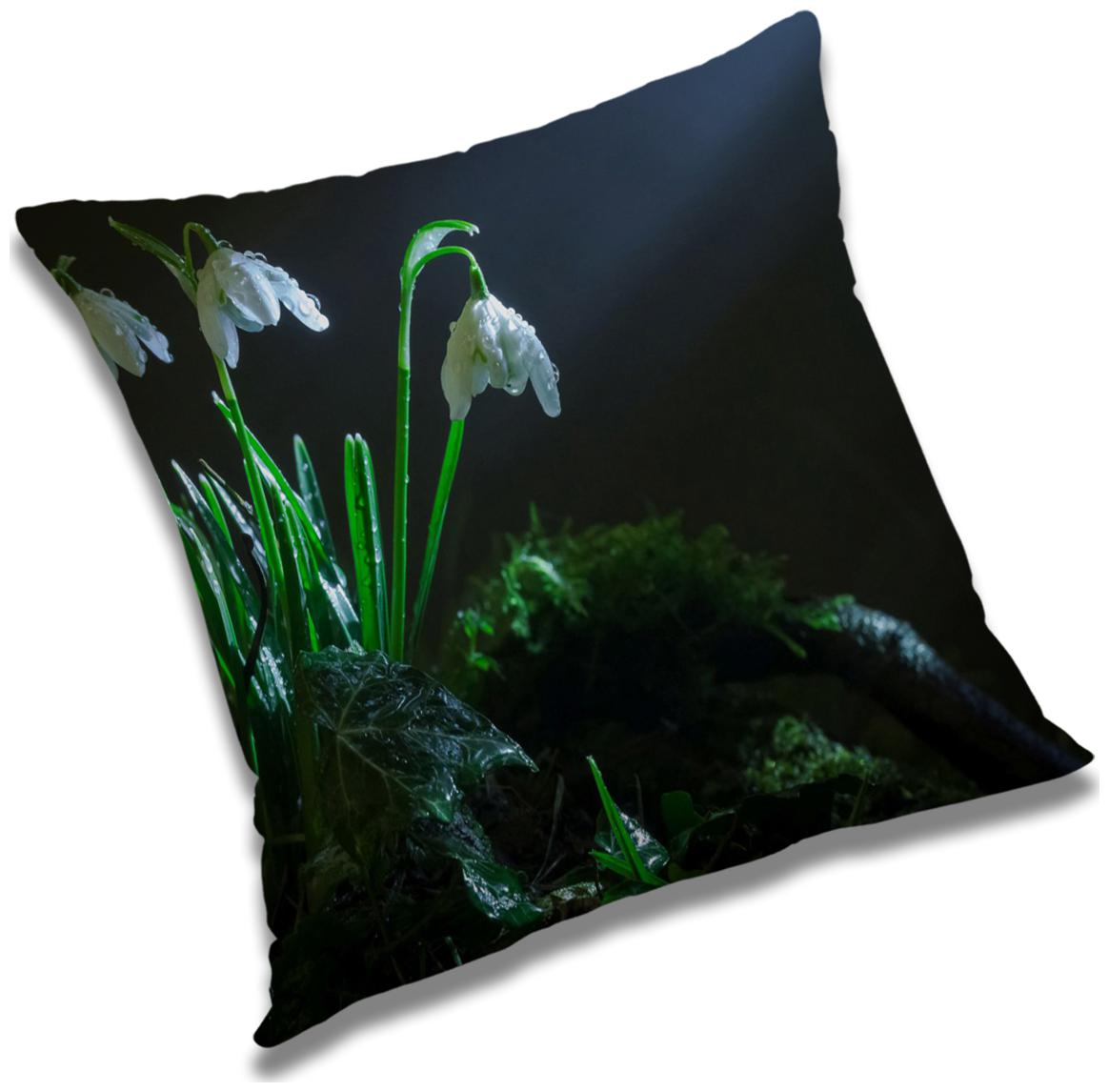 

RADANYA Floral Cushion Cover with Filler Set 20x20 inch