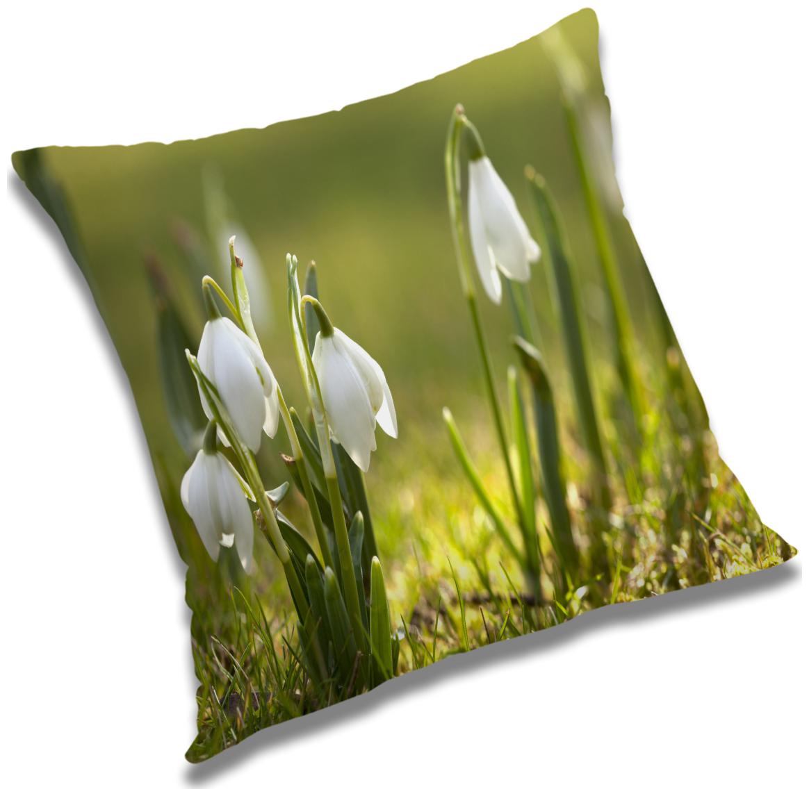 

RADANYA Floral Cushion Cover 20x20 inch