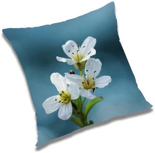 RADANYA Floral Cushion Cover 20x20 inch
