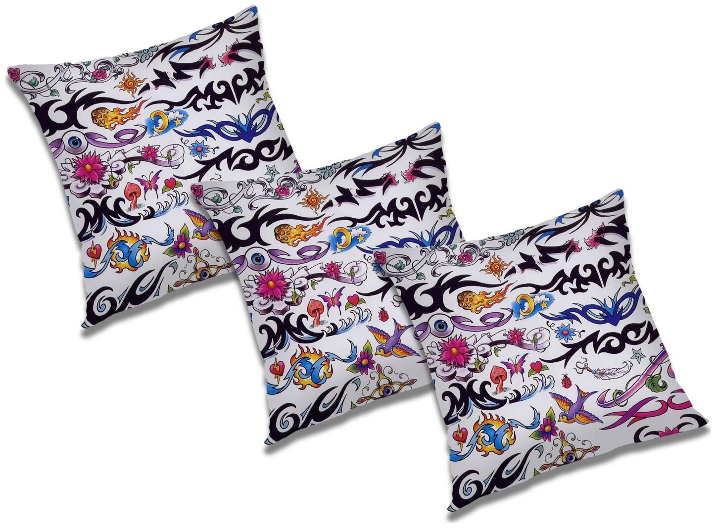 

RADANYA Floral Cushion Cover (Set of 3) 12X12 inch