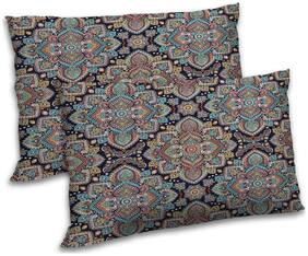 RADANYA Polyester Floral Pillow Covers ( Pack of 2 , Multi )