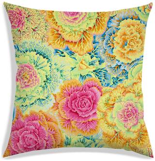 RADANYA Floral Cushion Cover 24x24 inch