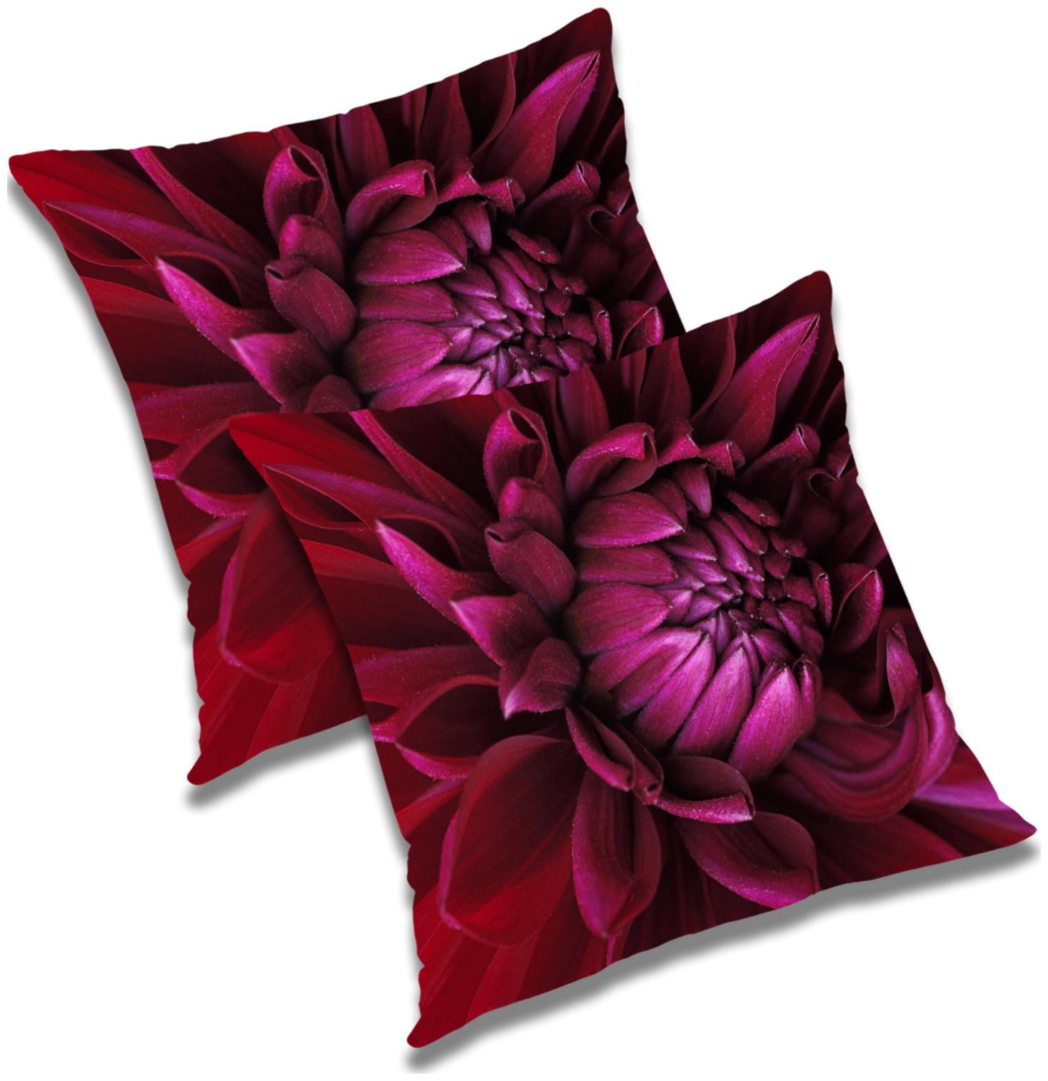

RADANYA Floral Cushion Cover 20x20 inch