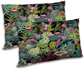 RADANYA Polyester Floral Pillow Covers ( Pack of 2 , Multi )