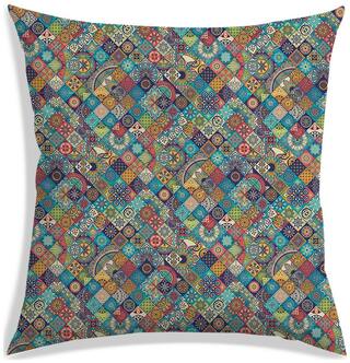 RADANYA Floral Cushion Cover 24x24 inch