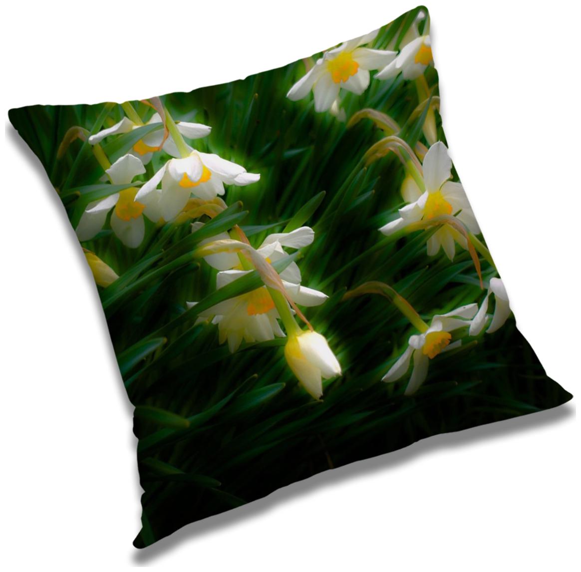 

RADANYA Floral Cushion Cover with Filler Set 18x18 inch