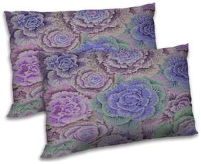 RADANYA Polyester Floral Pillow Covers ( Pack of 2 , Multi )