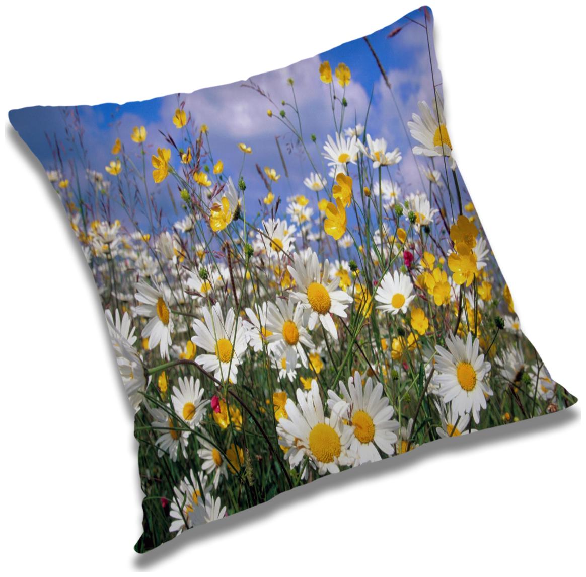

RADANYA Floral Cushion Cover 20x20 inch