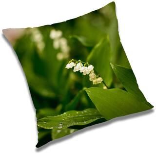 RADANYA Floral Cushion Cover 18x18 inch