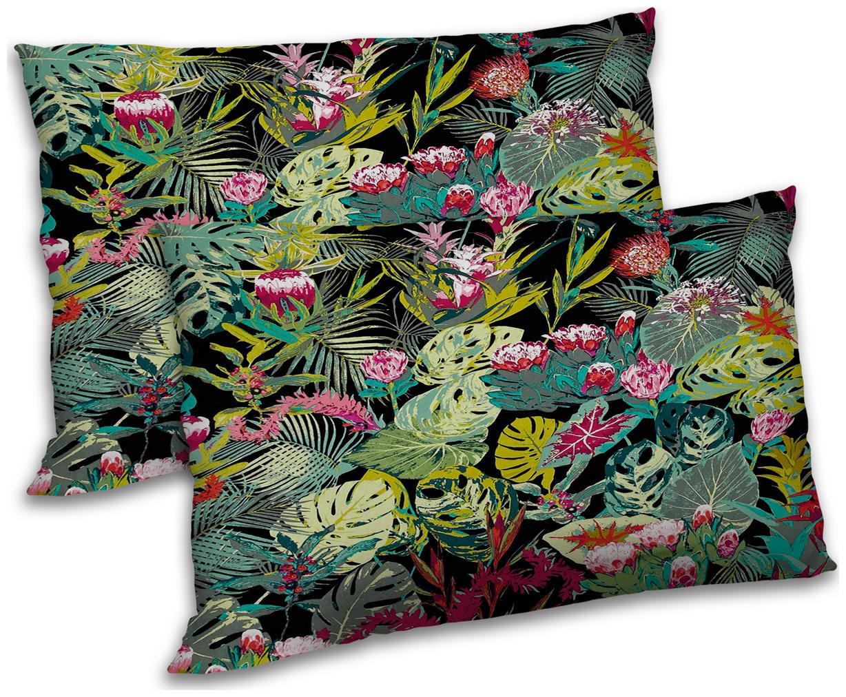

RADANYA Floral Printed Pillow Set - 12x18 inch