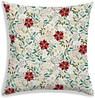 RADANYA Floral Cushion Cover 12x12 inch