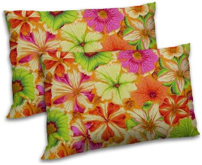 RADANYA Floral Printed Accent Cusion Set of 2 - 12x18 inch