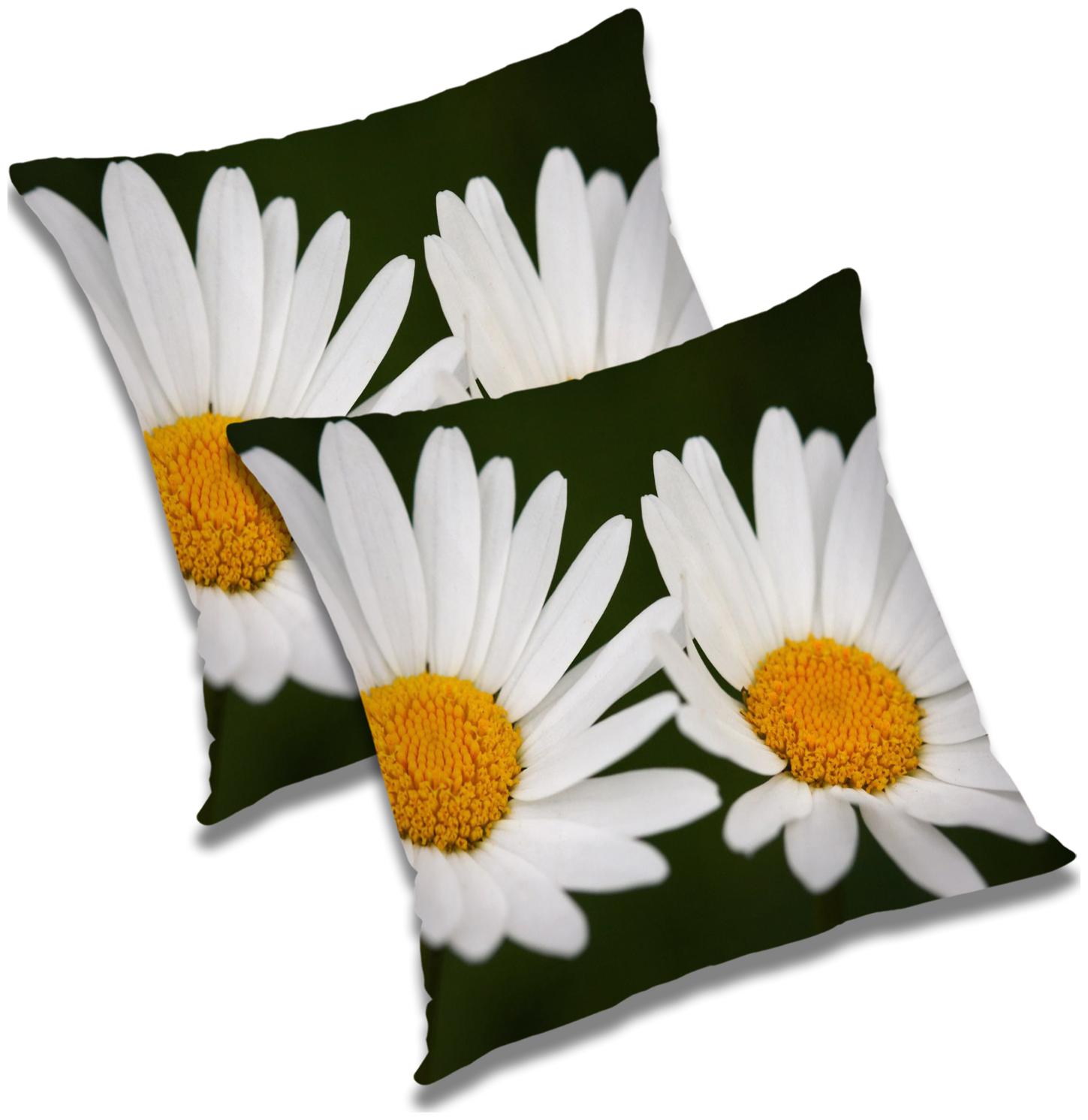 

RADANYA Floral Cushion Cover 20x20 inch